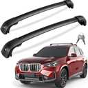 KINGGERI 300lbs Roof Rack Cross Bars - Compatible with BMW X1 U11 2023-2026 with Flush Side Rails, Lockable Heavy Duty Aluminum Roof Rails Crossbars Luggage Accessories Cargo Carrier