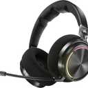 Corsair Virtuoso MAX Wireless Gaming Headset  Dolby Atmos, Active Noise Cancelling, Sonarworks SoundID, Simultaneous 2.4GHz Wireless & Bluetooth, 50mm Graphene Drivers, PC, Mac, PS5/PS4  Carbon