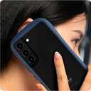 iFace Reflection Case [ Compatible with Galaxy S22 Plus ]  Cute Dual Layer [TPU + 9H Tempered Glass] Hybrid Shockproof Samsung Protective Cover [Drop Tested] [Wireless Charging Compatible] - Gray