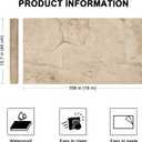 WADILE Beige Concrete Wallpaper 23.6 in * 708 in, Cement Contact Paper 3D Matte Textured, Wall Paper Pull and Stick Self-Adhesive & Removable