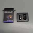 2026 Aimoon Mini Wireless CarPlay Adapter Upgrade Wired to Wireless for CarPlay & Android Auto Plug and Play Fast Auto-Reconnect Stable Control Zero Delay Car Play for iPhone iOS 10+ Android 11+