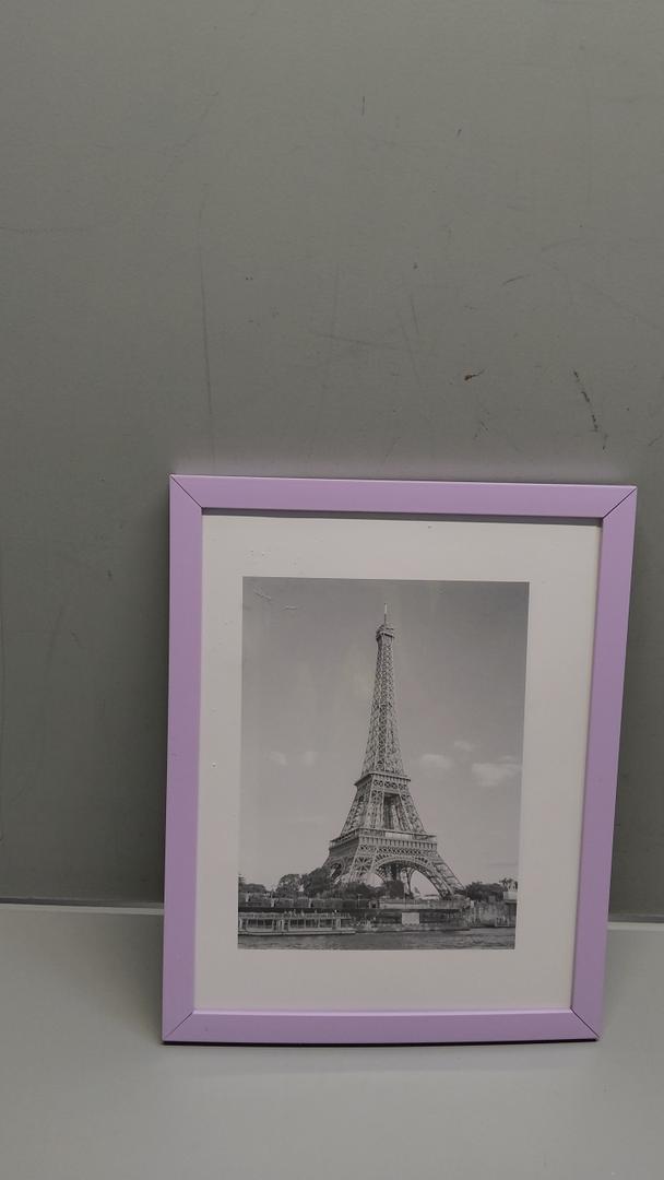 upsimples 11x14 Picture Frame, Display Pictures 8x10 with Mat or 11 x 14 Without, Wall Hanging Photo Frames, Purple, 1 Pack