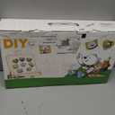 Button Maker Machine, Heart-Shaped (3rd Gen) Installation-Free, Heart Shape DIY Pin Button Maker Press Machine Kit, Badge Punch Press Machine with Free 100pcs Heart Button Parts &Magic Book (Heart - 57 mm)