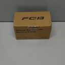 FGB 10Gbps Ethernet Wall Plate, 1 Port CAT6 Wall Plate and Jack, RJ45 Ethernet Wall Outlet with Single Gang Low Voltage Mounting Bracket, 2 Pack