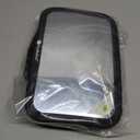 Safety Baby Car Seat Mirror - Wide Shatterproof Backseat Infant Car Mirror for Baby Rear Facing, Crystal Clear View, Travel Accessories, Easy Install & Adjustable for Removable Headrest (Matte Black) (Large 11.5 x 7.5")