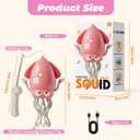 Dolanus Dancing Octopus Baby Toys - Electric Crawling Squid, Tummy Time Musical Toys, Montessori Sensory Walking Learning for Babies 6-12 Months, Birthday Gifts for Boys Toddlers 1 2 3 4 Year Old