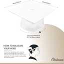 CLERKMANS Unisex Teenager Adult Graduation Cap