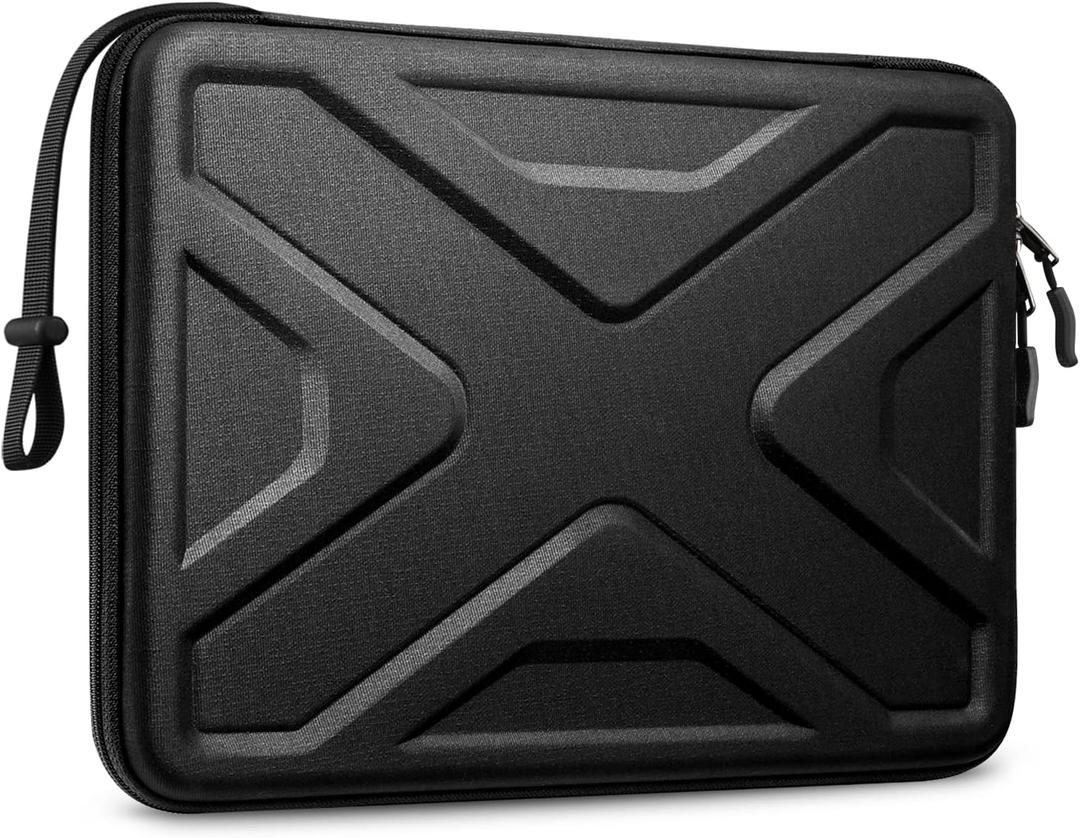 SITHON Hard Shell Laptop Sleeve Case for 13-14 inch Chromebook, Computer Carrying Case for MacBook Pro 14 M4 Pro/Max 2024, 13" MacBook Pro/Air, Other Up to 14" Acer/HP/Dell/ASUS Chromebook, Black