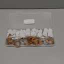 20 Pack Fairy Lights Battery Operated, 3.3ft 20 LED Mini String Lights Twinkle Lights Copper Wire Firefly Starry Lights for Mason Jars Wedding Party Christmas Centerpiece Table Decorations, Warm White