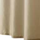 YOSTEV Gold Ombre Shower Curtains for Bathroom,Modern Ombre Texture Fabric Waterproof Shower Curtain,108 x 72 Inch,Extra Wide