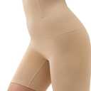 GoodtoU Shapewear Tummy Control Underwear For Women Seamless Shape Shorts High Waisted Panties Body Shaper Girdle (US, Alpha, X-Large, XX-Large, Regular, Regular, Beige)