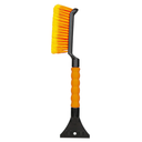 EcoNour 17" Snow Brush & Ice Scraper for Car Windshield | Automotive Snow Brush with Ergonomic Foam Grip | Heavy-Duty Winter Car Accessories | Ideal for Effortless Snow Removal in Cars