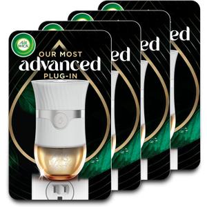 Air Wick Scented Oils Advanced Gadget, Essential Oils, Room Freshener, Air Freshener, 4 ct