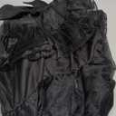 Black Costume Dress for Girls Halloween Costumes Kids Cosplay Family Birthday Party with Accessories 7-8 Years