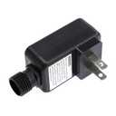 Dirduaid LED Transformer 12V 0.6A Inflatable Power Adapter Class 2 Power Unit, IP44 Low Voltage Transformer US Plug for String Light, Inflatable Decoration (12V7.2W)