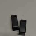 2 Pcs Universal Airplane Travel Phone Holder,Portable Phone Stand 360 Degree Rotaing Design Holder Foldable Pocket Size for Plane, Train, Work, Video and Desk(Color:Black)