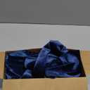 Giant Wall Bow Decorations 90x18 Inch Oversized Large Velvet Bow Decorative for Room Wall Backdrop Party Birthday Baby Shower Decor Front Door Patio Outdoor Wedding Arch Supply(Navy Blue)