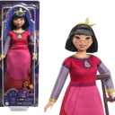 Mattel Disney Wish Toys, Dahlia of Rosas Posable Fashion Doll with Removable Clothes & Accessories, Inspired by the Movie