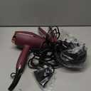 Conair Limited Edition Bundle | INFINITIPRO by CONAIR Hair Dryer with Diffuser - and - Conair Double Ceramic 1-inch Digital Flat Iron | Plum 