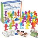Learning Resources All About Me Feelings Activity Set - Emotional Regulation Tools for Kids, Preschool Classroom Must Haves, Social Skills Activities, People Figurines, Toddler Emotions Gifts