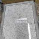 Marble Pastry and Cutting Board 12x16 Inch, Marble Slab With Non-Slip Feet For Baking, Cheese, Charcuterie, Chocolate, Pack of 1 Piece, Carrara White