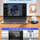 Vaydeer Undetectable Mouse Mover, M4 Mouse Jiggler Device with ON/Off Switch, Driver-Free Shaker Wiggler Mouse Movement Simulation for Computer Awakening, Gift Ideal for Men/Women