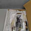 Delta Nicoli Brushed Gold Faucet 3 Hole, 8 Inch Widespread Bathroom Sink Faucet for Vanity, Push-Pop Drain Assembly, Champagne Bronze 35749LF-CZ