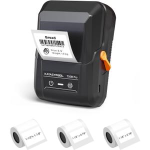 SUPVAN T50M Pro Bluetooth Label Maker Machine with 3 Tapes, Wide Waterproof Label, Versatile App with 30+ Fonts and 660+ Icons, Inkless Labeler for Home, Kitchen, School, Office Organization, Set 1