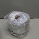 HEYVALUE Ease-Steam Bottle Sterilizer, Compact Baby Bottle Sterilizer, Fast One-Touch Operation (Esterilizador de Biberones), Electric Sterilizer for Baby Bottles, Baby Essentials & Breast Pump Parts (White)