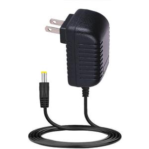 Portable DVD Player Charger - 6.6ft Long Cord, Compatible with DBPOWER/WONNIE/UEME/Sylvania/SUNPIN/YOTON, Overload Protection - Replacement Wall Power Adapter for Portable DVD Players, 12V 1.5A