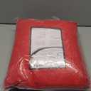 DETUM Red Rug 2x6 Feet - Fluffy Red Runner Rugs for Bedroom Shaggy 2' X 6' Living Room Rug Soft Rugs for Kids Room Non-Slip Nursery Office Dorm Washable Carpets Home Decor