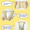 Tissue Box Cover, Leather Tissue Case Paper Organizer Dispenser, Fashion Tissue Box Holder with Bottom for Tabletop, Bathroom, Car (Yellow)