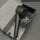 Filtered Shower Head with Handheld, High Pressure Water Flow and Multiple Spray Modes Shower Head with Filter, Power Wash for Hard Water, Showerhead with ON/OFF Switch for Pets Bath (Gray)