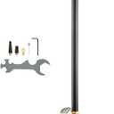 VEVOR High Pressure Hand Pump 3 Stage Airgun PCP Filling Stirrup Pump (30MPA), Black