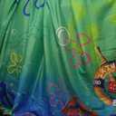 Banner Sea Creatures Art, Ocean Themed Indoor Outdoor Home Decoration, Summer Beach Party Supplies 60x80Inch