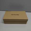 Vertundy Women's Mule Heels Rhinestones Strappy Stiletto Slide Pumps Slip On Sexy High Heels Sandals Closed Pointed Toe Backless Dressy Wedding Party Summer Shoes (6, White)