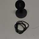 Magnetic Wireless Charger Stand 15W Fast Mag-Safe Charger for iPhone 17/17 pro/ 17 Air/ 17 pro max 16/15/14/13/12 Series Magnet Wireless Charging Station/Pad with Sleep-Friendly Light for AirPods (Black)