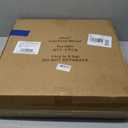 2 Pcs 20" Flat Free Tires Polyurethane Non-inflated Tires Wheels, 20x2 Inch Tire with 3/4 Ball Bearings, 2.44" Centered Hub for Wheelbarrow, Garden Carts, Garden Trailers, Roofing Equipment