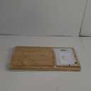 Dexas Prep and Weigh Bamboo Cutting Board with Digital Scale