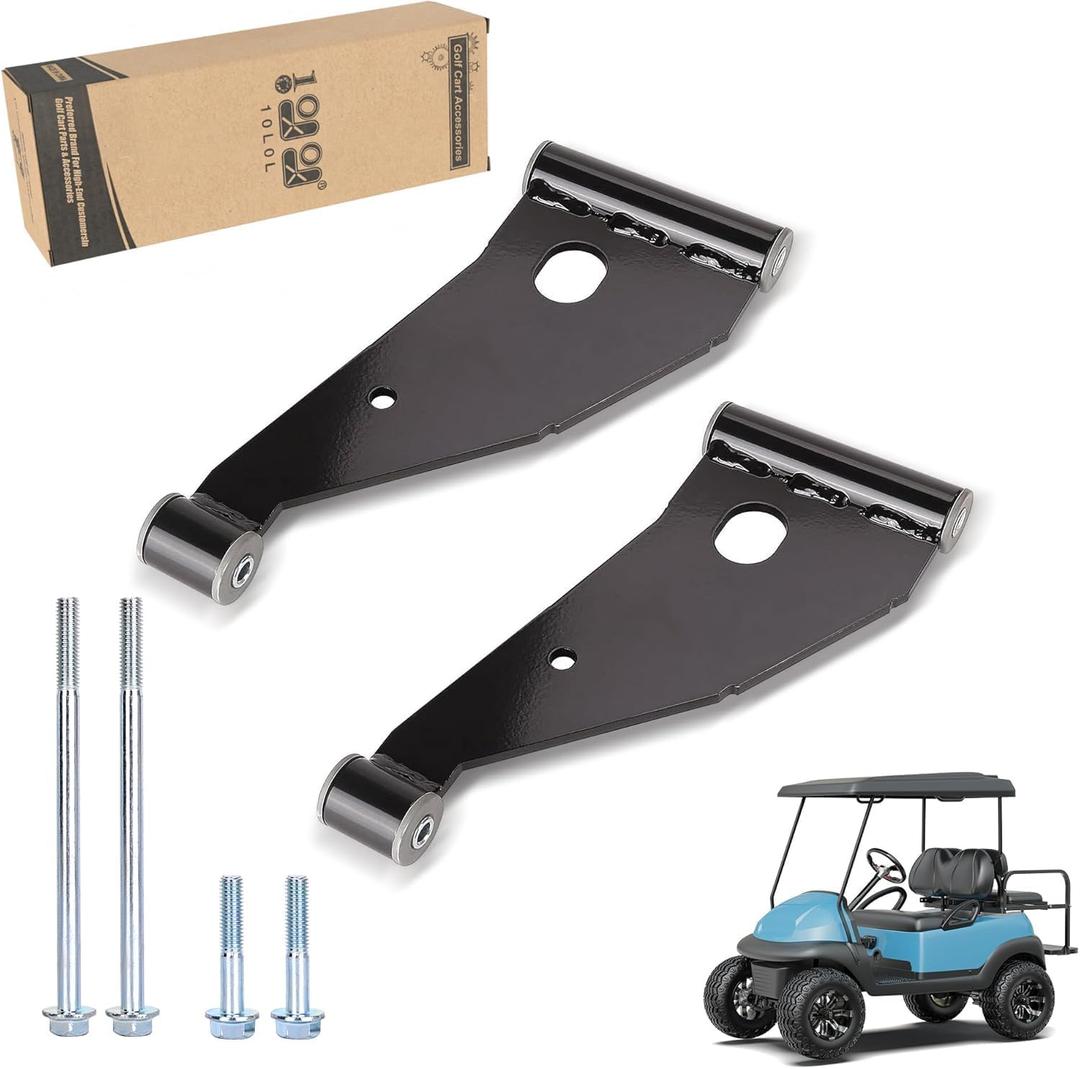 10L0L 2 Pack Arm Delta A-Plate (Control A-Arm Kit), for Club Car Precedent 2007-Up & 2018-Up Tempo Golf Carts, Replaces OEM#102287301/103388501
