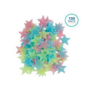 Glow-in-the-Dark Stars – 1 Set Includes 13 Stars and Adhesive Putty
