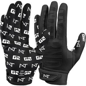 Nxtrnd G2 Pro Football Gloves, Men's Ultra Sticky Elite Receiver Gloves (Large)