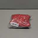 PINA Raincoat for Dogs - Waterproof Jacket With Hood, Lightweight With Leash Hole, Poncho With Reflective Strap and Pocket, Full Wrap Design for Wet Weather Protection, Red, S