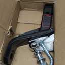 TYT Trailer Hitch Ball Mount Kit, 6-Inch Drop, Fits 2-Inch Receiver, 2-Inch Trailer Ball with 5/8" Hitch Pin Clip, Rated 7,500 lbs GTW / 750 lbs TW