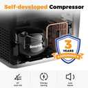 Setpower 12V Refrigerator 21 Quart Portable Freezer 50 Hours Keep Cool,Electric Cooler for Vehicles Car Refrigerator for Car Camping Truck Van RV SUV Road Trip Travel