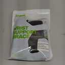 Thumb Spica Splint Right Hand, Lightweight Soft Wrist Brace for Carpal Tunnel, Thumb Protector for Tendonitis, Arthritis, CMC Pain Relief, Thumb Wrist Sprain, Gray Size L/XL