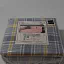 RUVANTI Flannel Sheets Full Size 6 Pcs - 100% Cotton Double Brushed Bed Sheets, Deep Pockets 16 Inches, All Seasons Breathable, Extra Soft & Comfy Full Size Sheets Set, Everytime