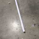 ZSTARR U Channel Aluminium Alloy Light Blocking Strips for Roller Blinds Light Gap Blockers Window Shades Side Rail Tracks Bedroom Sleep Nursery (White,58",4Pcs)