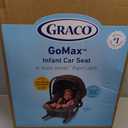 Graco Gomax Infant Car Seat, Baseless Car Seat with Canopy, Rear Facing, Lightweight Carseat, Mfg date: 04-24-26