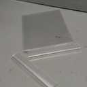 2 Pack Acrylic Sign Holder 8.5 x 11 Vertical Double-Sided Display